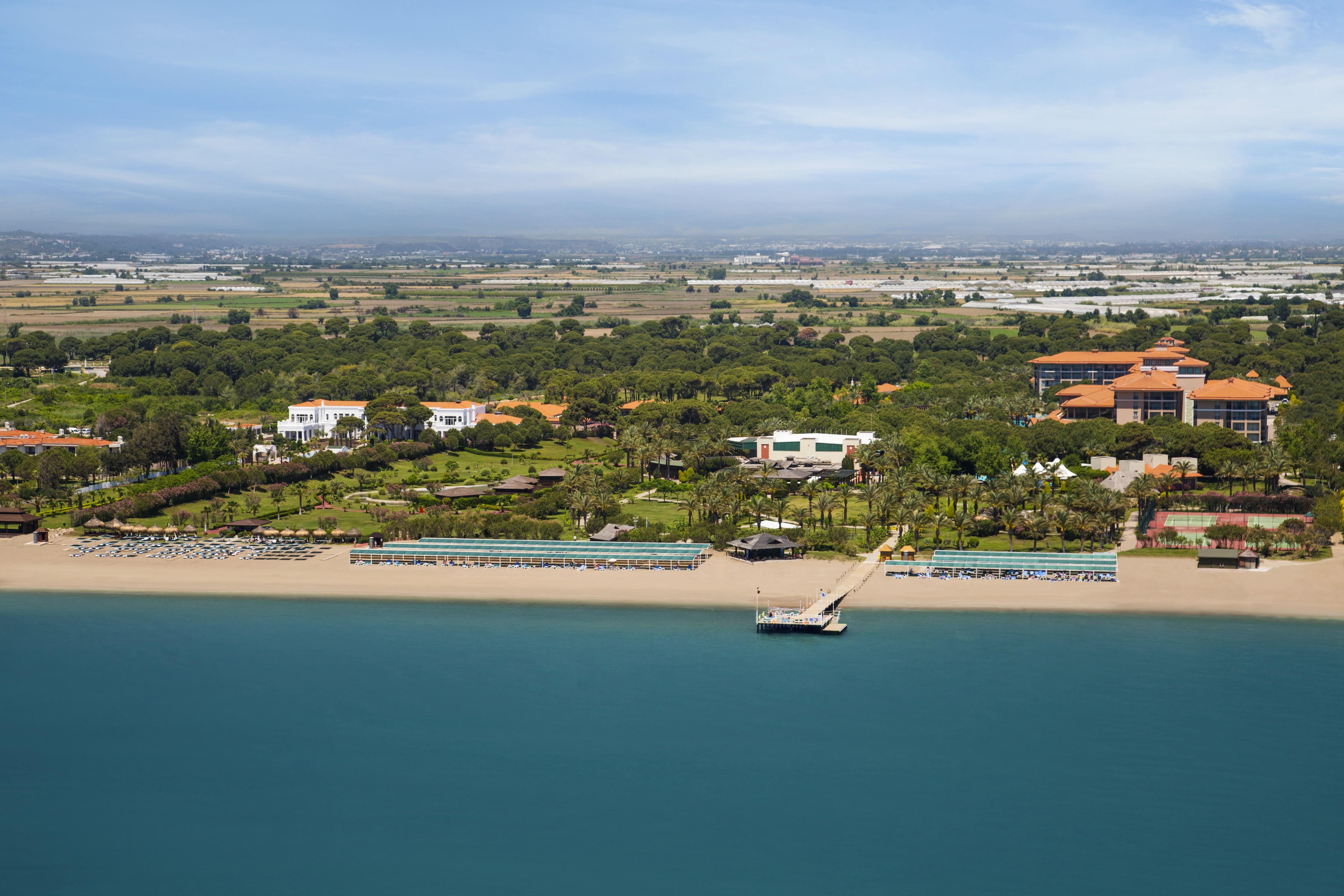 Ic Hotels Green Palace - Kids Concept Antalya Ngoại thất bức ảnh Aerial view of the resort