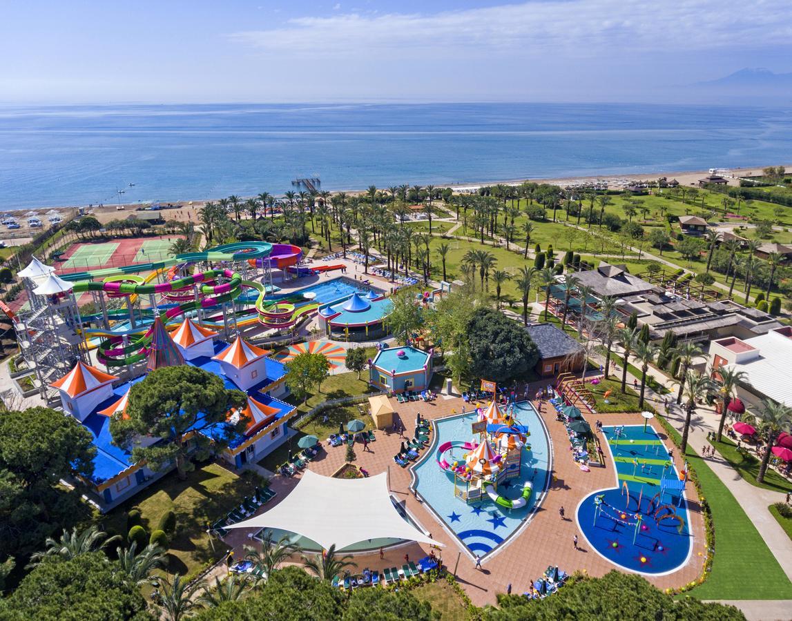 Ic Hotels Green Palace - Kids Concept Antalya Ngoại thất bức ảnh Aerial view of the park