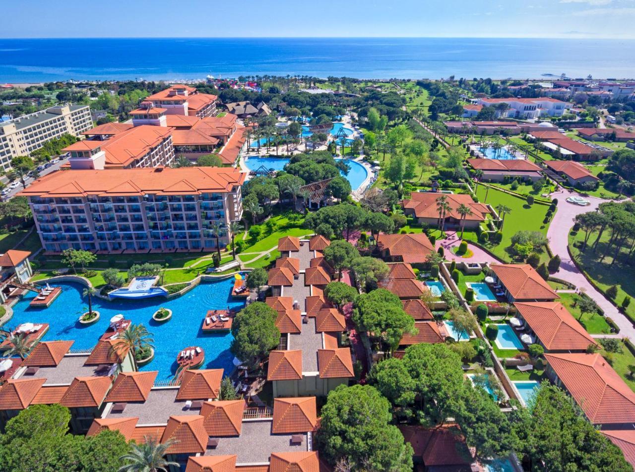 Ic Hotels Green Palace - Kids Concept Antalya Ngoại thất bức ảnh Aerial view of the resort