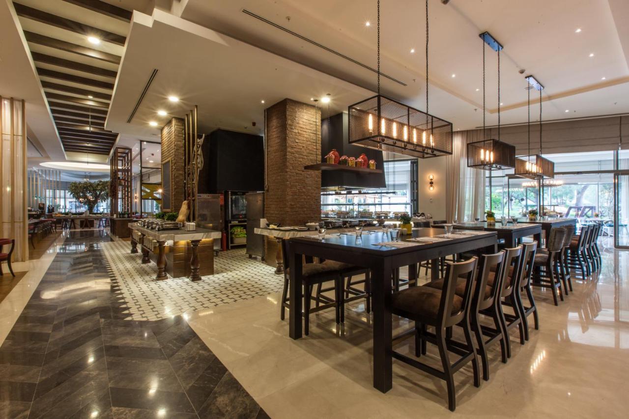 Ic Hotels Green Palace - Kids Concept Antalya Ngoại thất bức ảnh The restaurant
